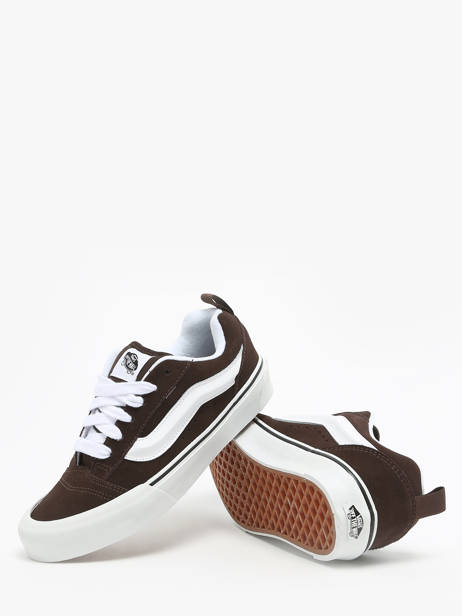 Sneakers In Leather Vans Brown unisex 9QCNWH other view 3