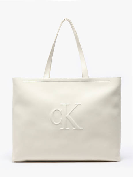 Shoulder Bag Sculpted Calvin klein jeans White sculpted K612724