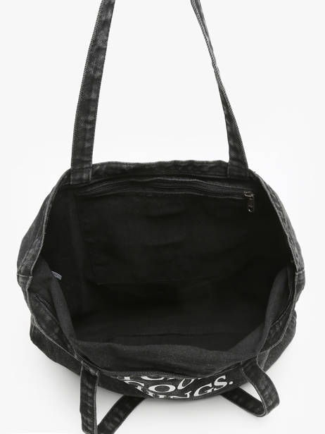 Shoulder Bag Denim Cotton Miniprix Black denim 33001 other view 1