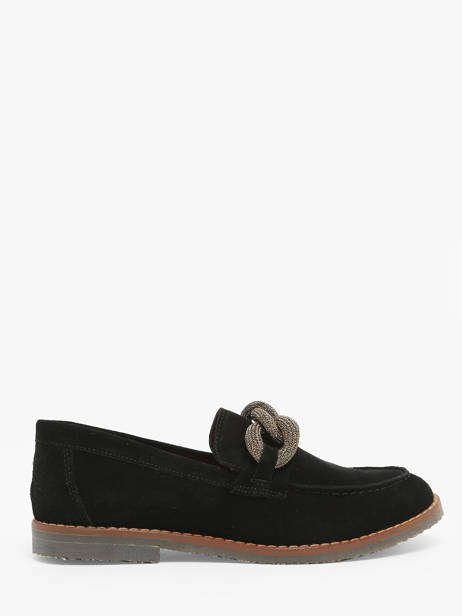 Moccasins Marcia In Leather Aliwell Black women MARCIA