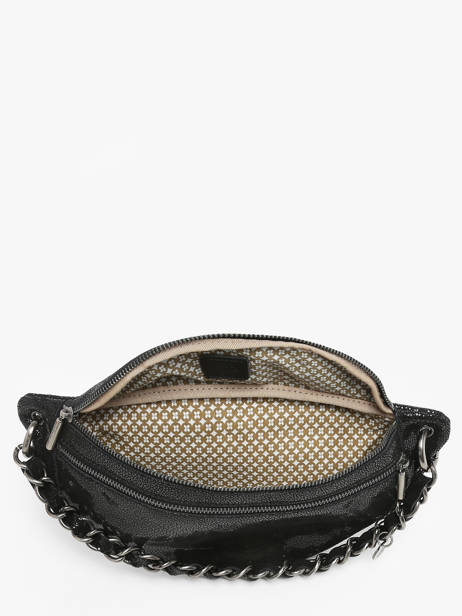 Sac Banane Mila louise Noir vintage 23689BB vue secondaire 2