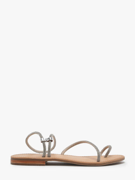 Flip Flops Les tropeziennes Silver women HODAXA