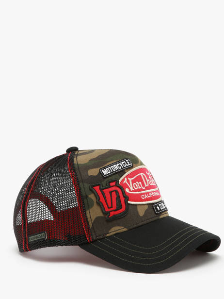 Casquette Von dutch Vert access PATCHES1 vue secondaire 1