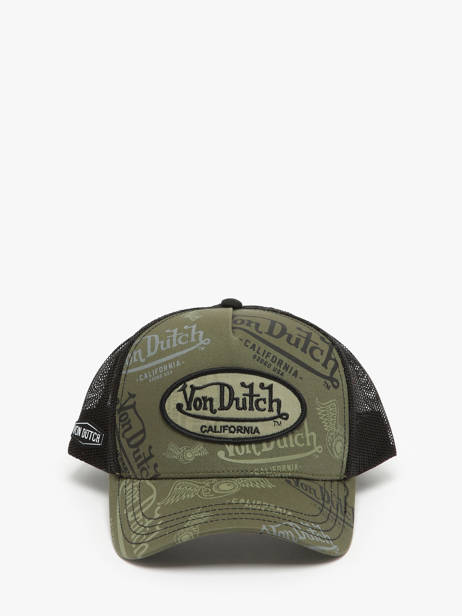 Casquette Von dutch Vert access CAFE01