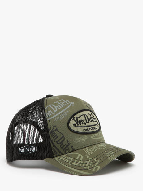 Casquette Von dutch Vert access CAFE01 vue secondaire 1