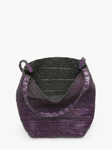 Sac Porté épaule Heritage Cuir Biba Rose heritage RUB1L vue secondaire 3