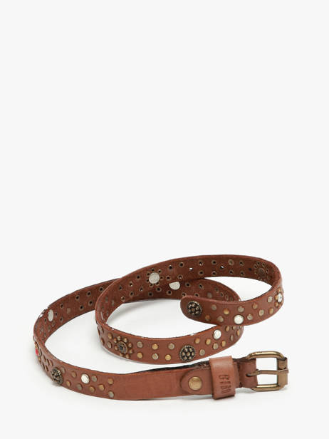 Ceinture Biba Marron accessoires PEC1A vue secondaire 2