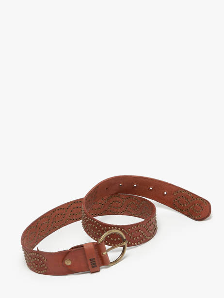 Ceinture Biba Marron accessoires ATO1A vue secondaire 2