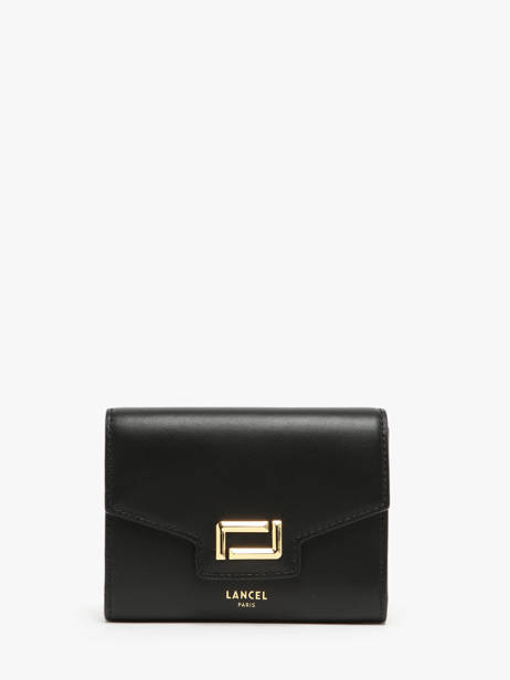 Portefeuille Angele Cuir Lancel Noir angele A13161