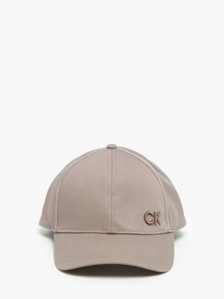 Casquette Calvin klein jeans Marron ck cotton K612000