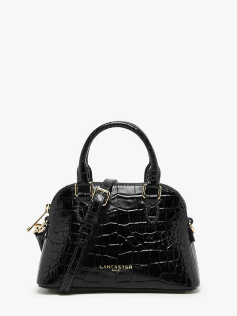 Sac Bandoulière Exo Cuir Lancaster Noir exo 104