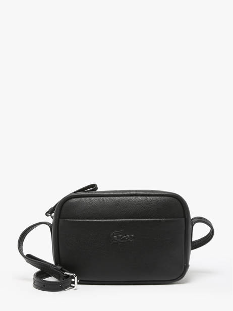 Shoulder Bag City Court Leather Lacoste Black city court NF4506IE