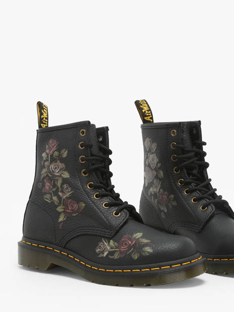 Bottines 1460 En Cuir Dr martens Noir women 32070001 vue secondaire 1