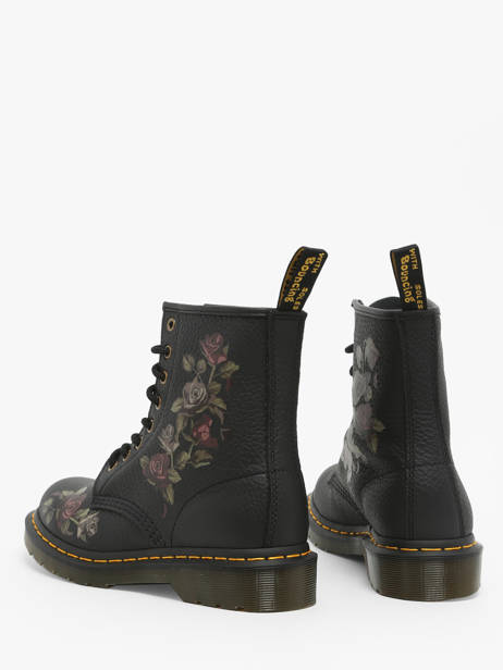 Boots 1460 In Leather Dr martens Black women 32070001 other view 2