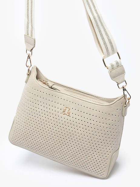 Shoulder Bag Ajoure Lulu castagnette Beige ajoure VIGOR other view 2