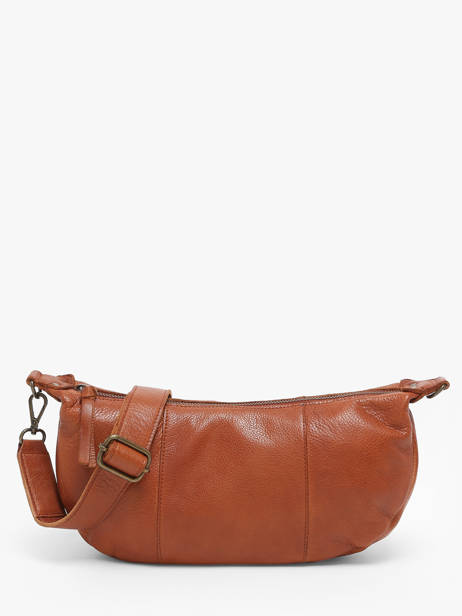 Crossbody Bag Nulla Leather Pieces Brown nulla 17151311