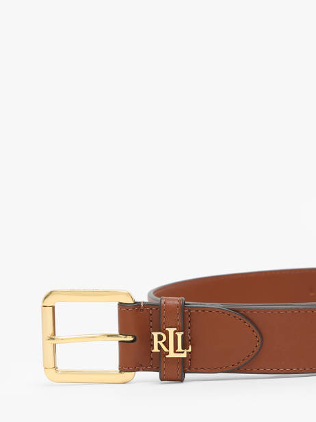 Belt Lauren ralph lauren Brown elmswood 12942212 other view 2