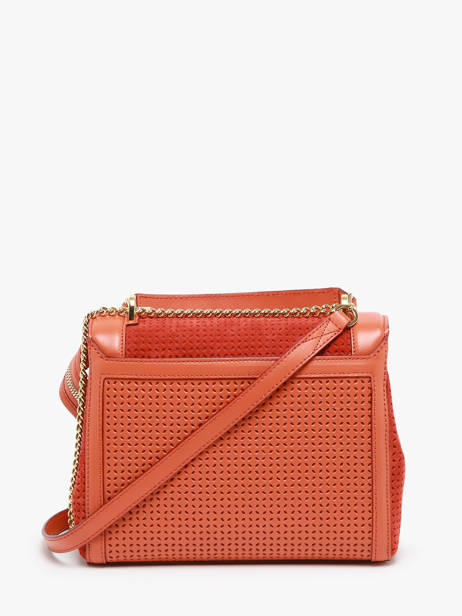 Sac Bandoulière Ninon Cuir Lancel Orange ninon A13182 vue secondaire 4