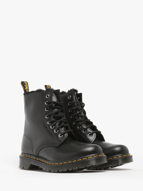 Boots 1460 Serena In Leather Dr martens Black women 26238021 other view 1