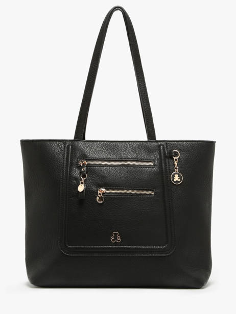 Shopping Bag Zip Lulu castagnette Black zip WILLIANA