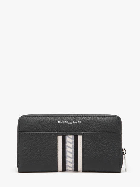 Leather Signature Wallet Nathan baume Gray signature 280277N other view 2