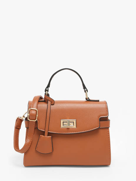 Sac Bandoulière Saffiano Miniprix Marron saffiano HY5434