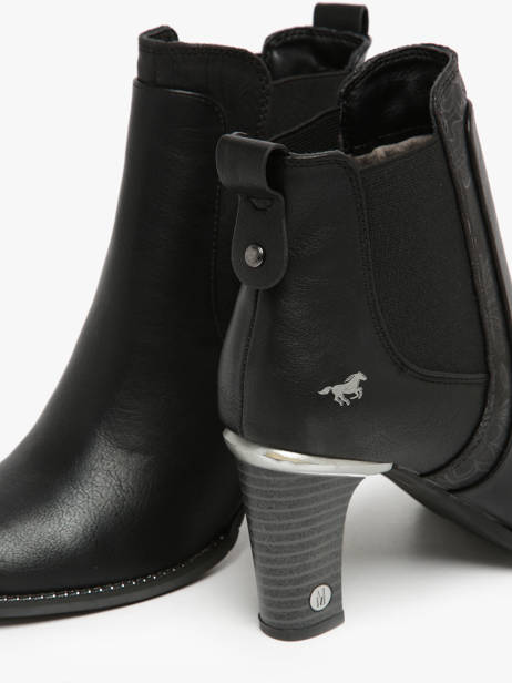 Heeled Boots Mustang Black accessoires 1470503 other view 2