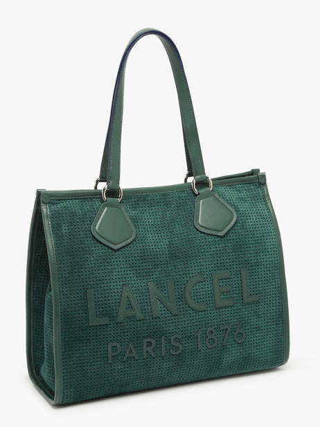 Shopping Bag Cabas D'ete Leather Lancel Green cabas d'ete A13207 other view 2