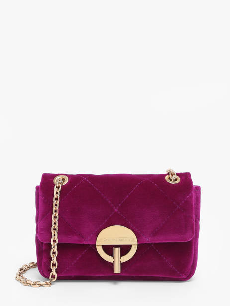 Small Velvet Moon Crossbody Bag Vanessa bruno Violet moon 42V40326