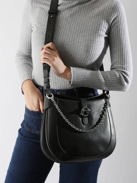 Shoulder Bag Pia Leather Le tanneur Black pia TPIA1420 other view 1
