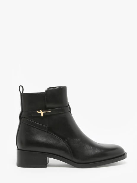 Bottines En Cuir Tamaris Noir accessoires 43