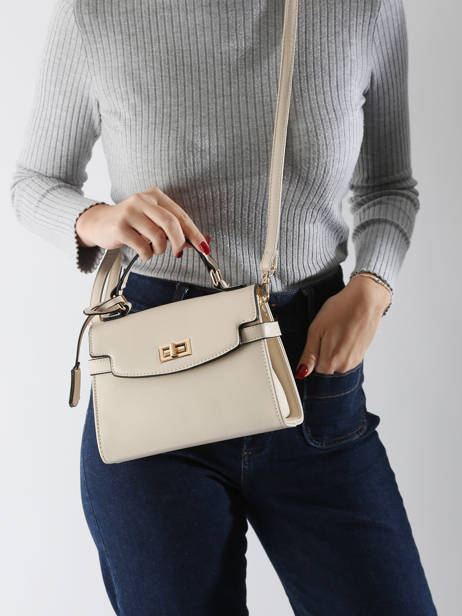 Shoulder Bag Saffiano Miniprix Beige saffiano HY5434 other view 1