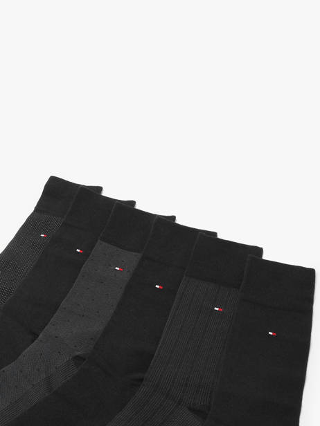 Chaussettes Tommy hilfiger Noir socks 71229781 vue secondaire 3