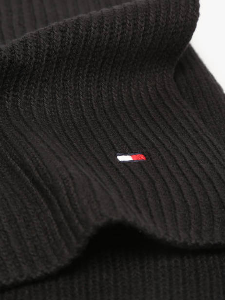 Scarf Tommy hilfiger Black essential flag AM12847 other view 1