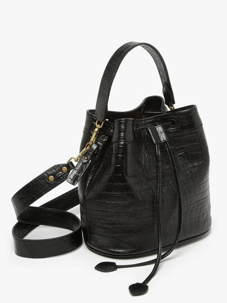 Shoulder Bag La Suite Heritage Leather Paul marius Black la suite heritage CAPUCHER other view 1