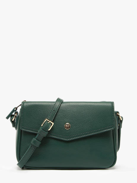 Shoulder Bag Luna Leather Hexagona Green luna 6820083