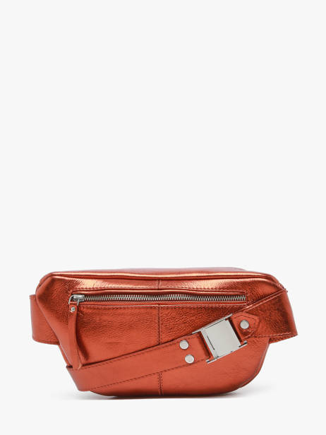 Leather La Banane Ginger Belt Bag Paul marius Orange ginger BANANGIN other view 3