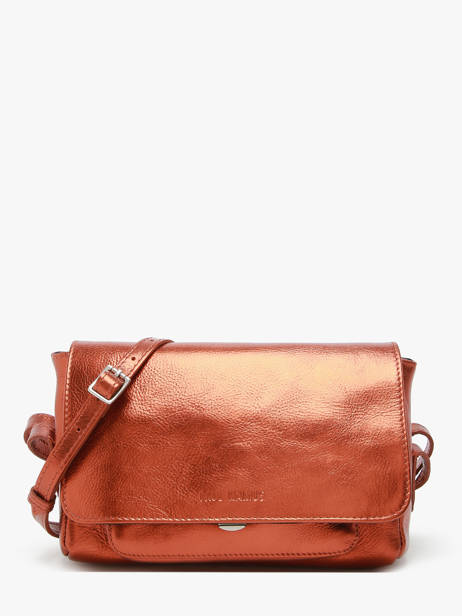 Small Leather Diane Ginger Crossbody Bag Paul marius Orange ginger DIANSGIN