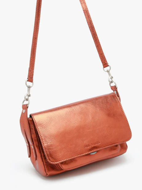 Small Leather Diane Ginger Crossbody Bag Paul marius Orange ginger DIANSGIN other view 1