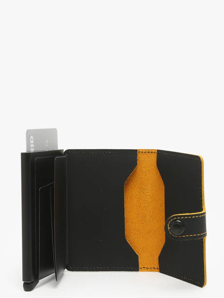 Card Holder Leather Secrid Black matte MM other view 1