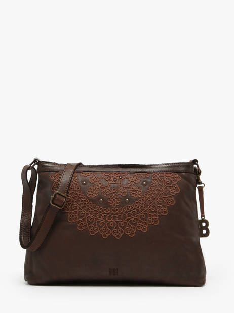 Sac Bandoulière Heritage Cuir Biba Marron heritage BTE16L