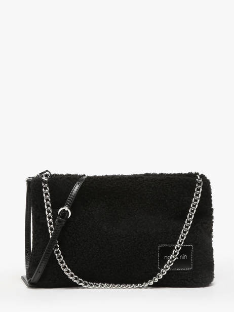 Sac Bandoulière Teddy Nat et nin Noir teddy T