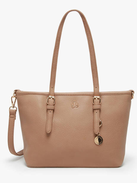 Shoulder Bag Zip Lulu castagnette Brown zip WILFRIED