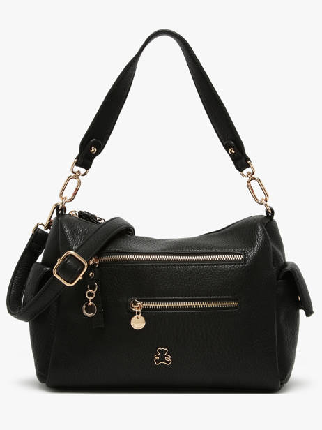 Shoulder Bag Zip Lulu castagnette Black zip WILLIS