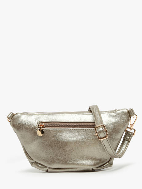 Sac Banane Lulu castagnette Argent bright WITLEY vue secondaire 3