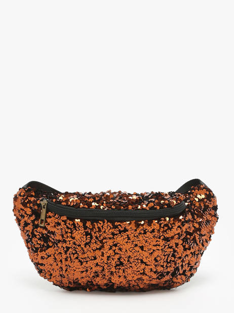 Sac Banane Pieces Orange stephania sequins 17153225