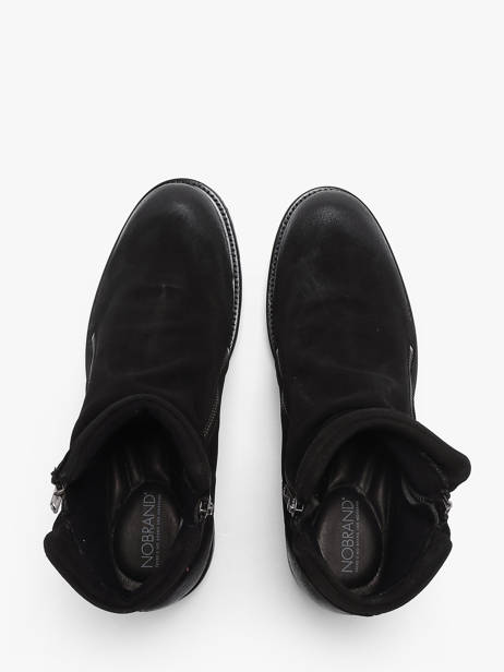 Boots Hacker 5 In Leather No brand Black men 12777 other view 3