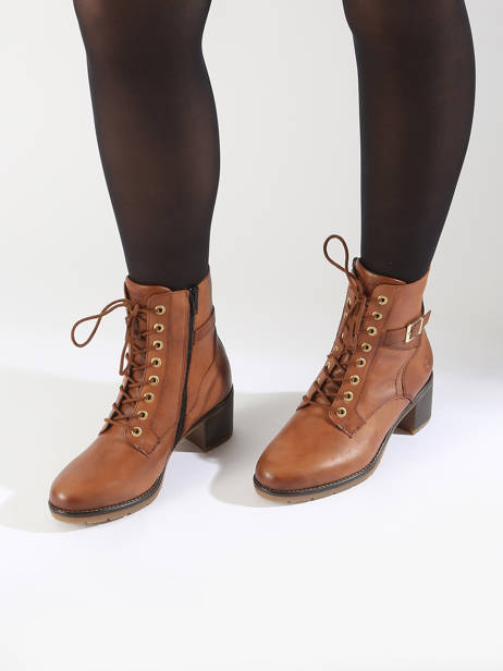 Boots In Leather Remonte Brown women 24 other view 1