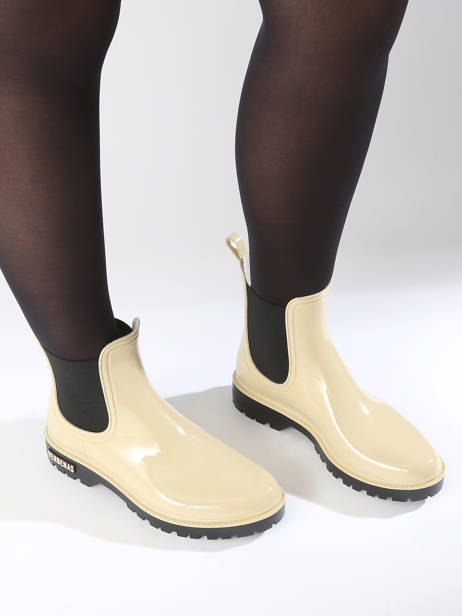 Rain Boots Verbenas Beige women 76002435 other view 1