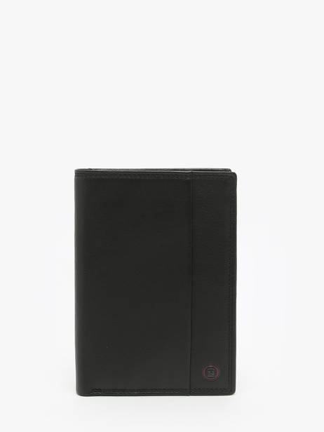 Wallet Leather Serge blanco Black vancouver VAN21021